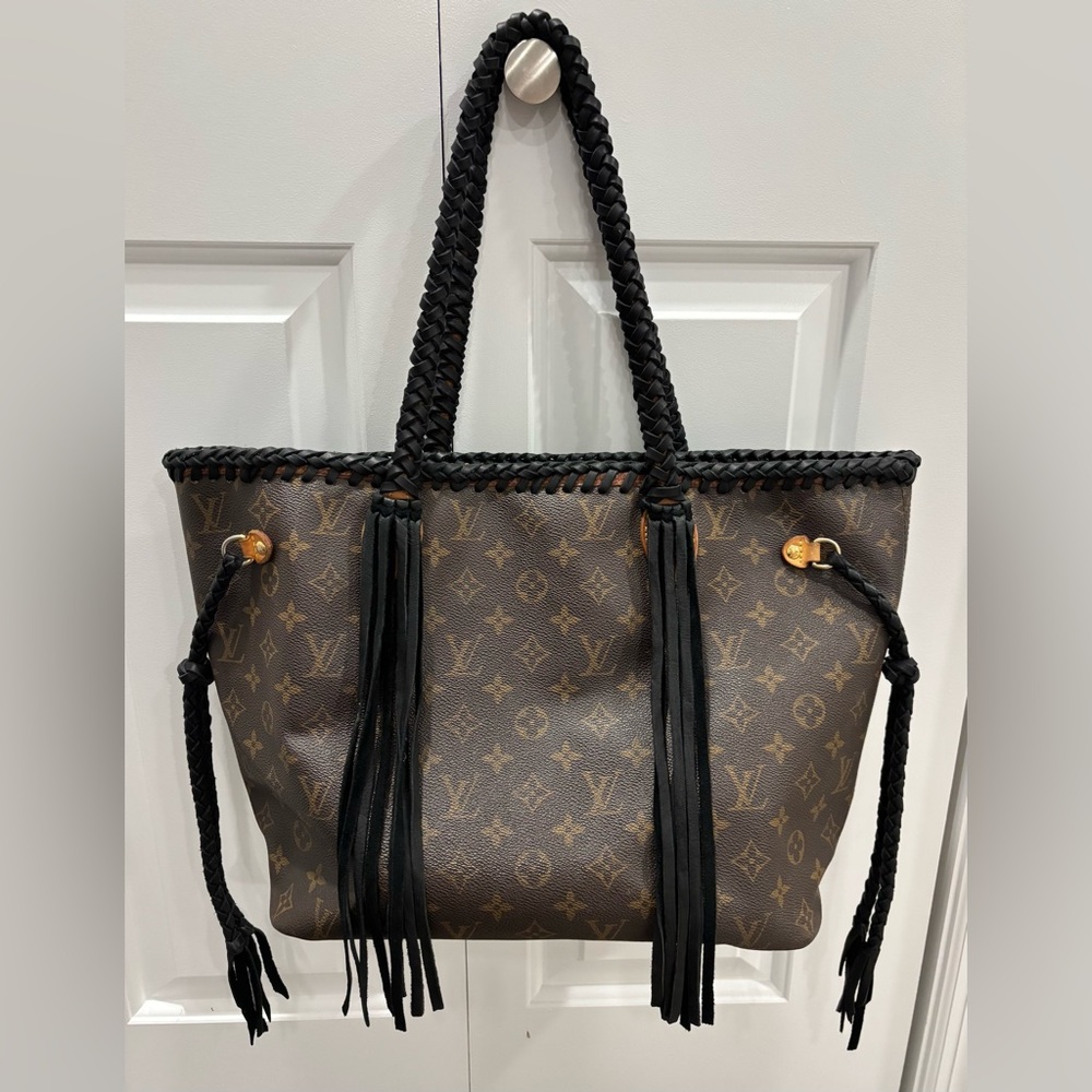Upcycled LV Neverfull authentic